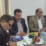 نشست محسن کوهکن با شهردار و اعضای محترم شورای شهر فولاد شهر